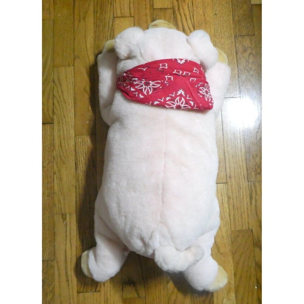 Mervyns Floppy Friends Wilbur Pig Plush Large 26" Stuffed Animal Vintage